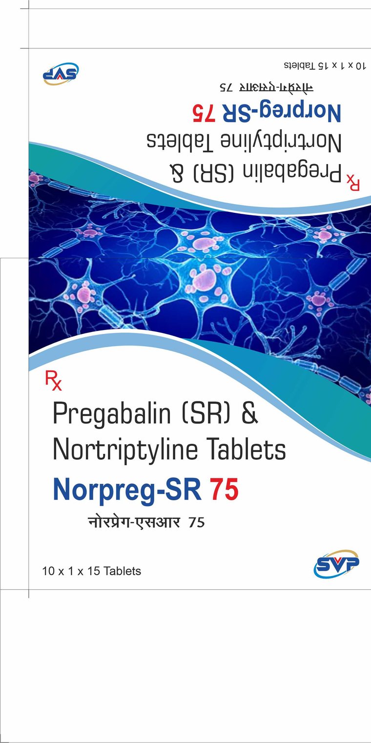 NORPREG-SR 75 tablets carton